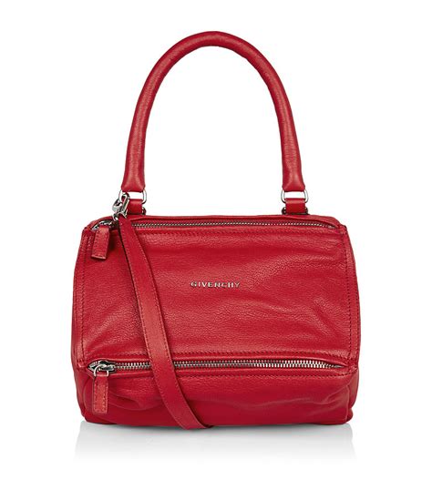 givenchy pandora wristlet red|Small Pandora bag in grained leather .